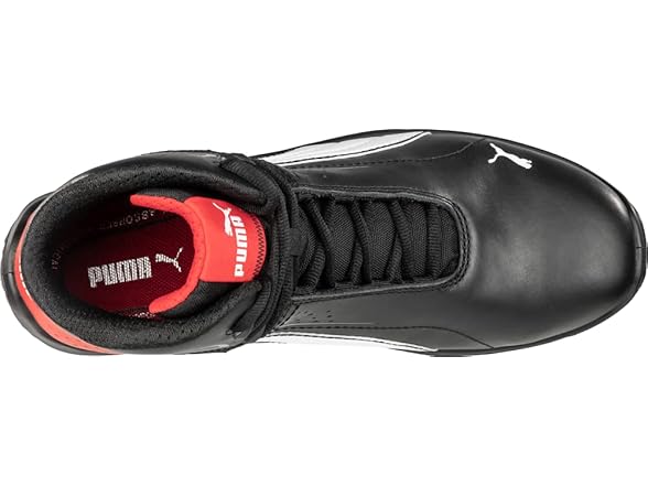 PUMA 632615 Men's Touring Black Mid Industrial Shoe - Choose Size