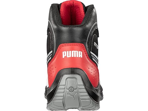 PUMA 632615 Men's Touring Black Mid Industrial Shoe - Choose Size