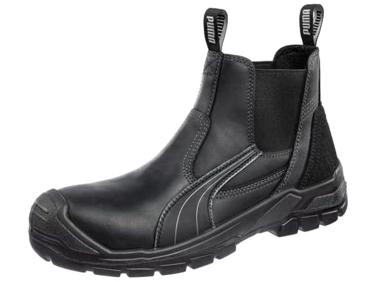 PUMA 630945 Men's Tanami Double Gore Black Soft Toe Mid Industrial Shoe - Choose Size