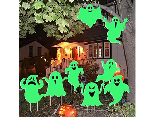 8 Pcs Halloween Outdoor Decorations