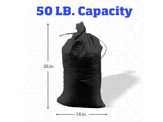 DURASACK Sand Bag 200-Pack Black