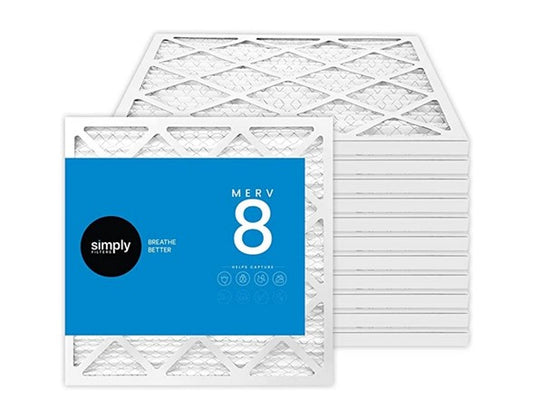 Simply by MervFilters MERV 8, MPR 600, AC Filter (12-Pack, Your Choice of Size)
