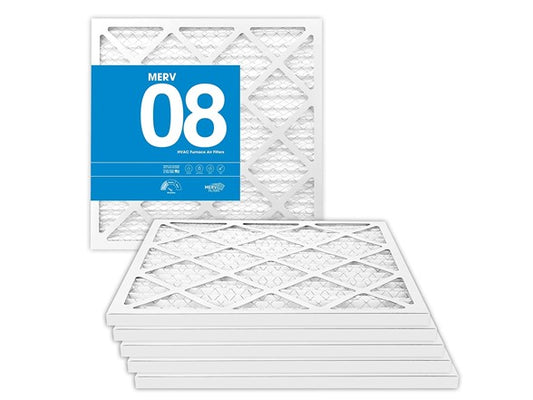 Simply by MervFilters MERV 8, MPR 600, AC Furnace Filters (6-Pack, Your Choice of Size)