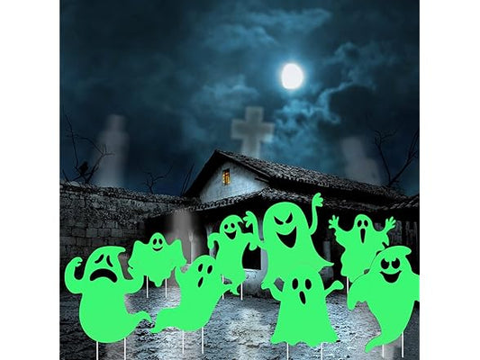 8 Pcs Halloween Outdoor Decorations