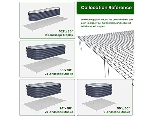 Olle 18 Gauge 3/4 inch Wire Fence Rolls
