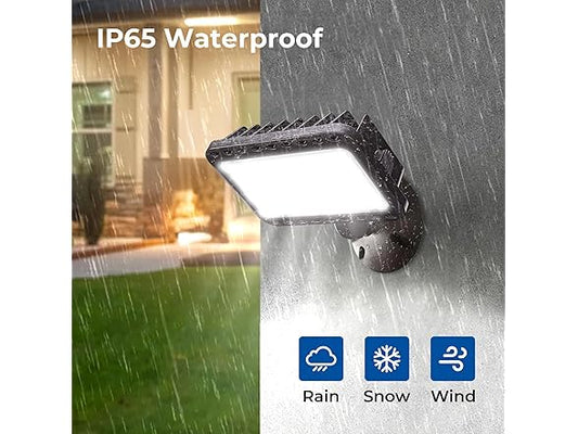 CINOTON 20W Outdoor LED Flood Lights, 2 Pack